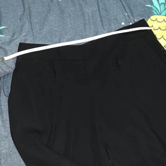 J CREW HIGH WAIST PLEATED BLACK PANT SIZE 8 - Picture 9 of 14